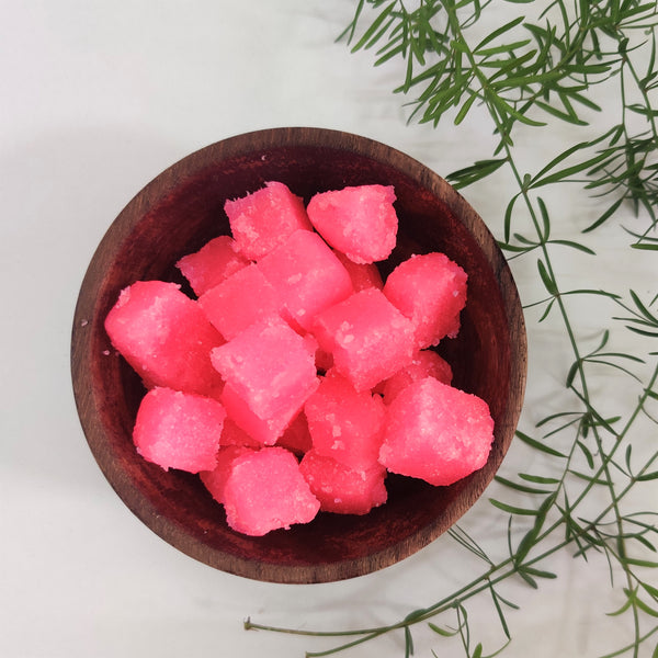 White Sugar Scrub for Hand & Feet - Floral Explosion