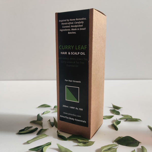 Curry Leaf Hair Oil - For Hair Growth