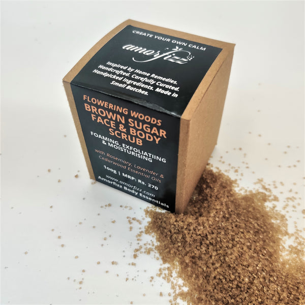 Brown Sugar Scrub for Face & Body - Flowering Woods