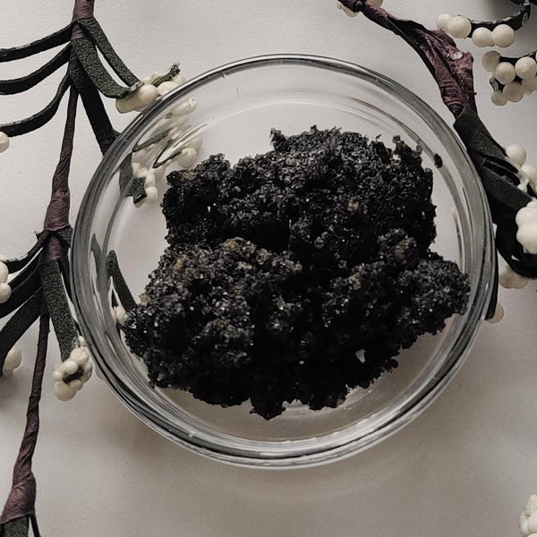 Sugar & Walnut Scrub for Face & Body - Charcoal & Tea Tree