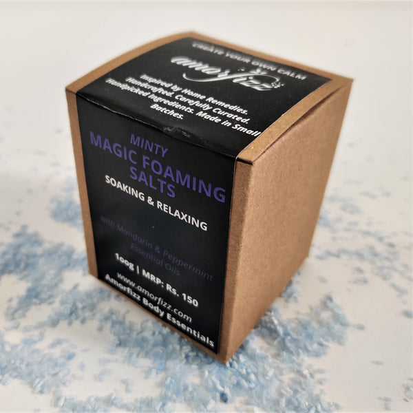 Foaming Salt for Hand & Feet Soak - Minty