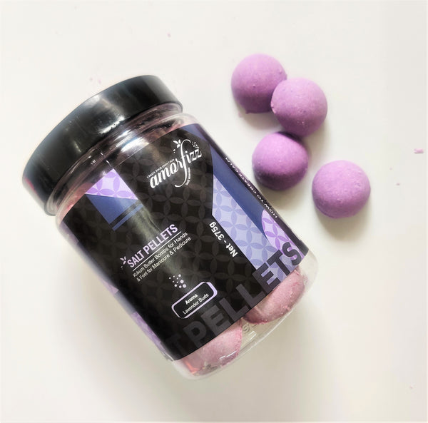 Salt Pellets - Kokum Butter Bombs - Lavender Buds