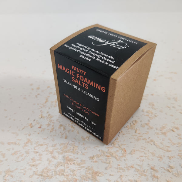 Foaming Salt for Hand & Feet Soak - Fruity