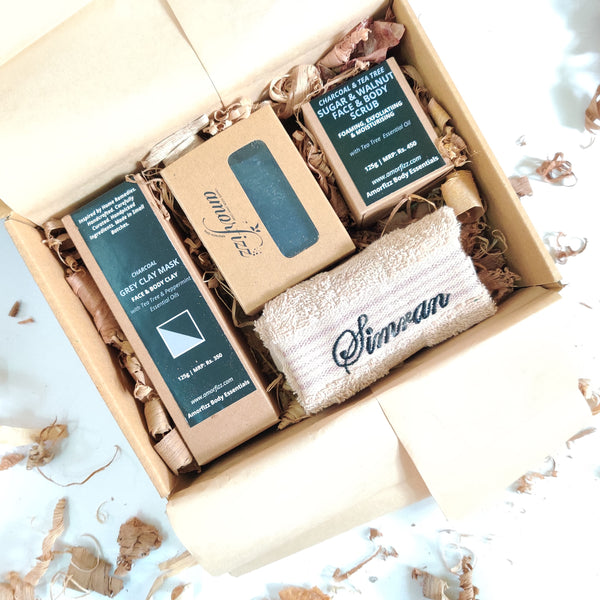 Charcoal Skincare Routine - Gift Box