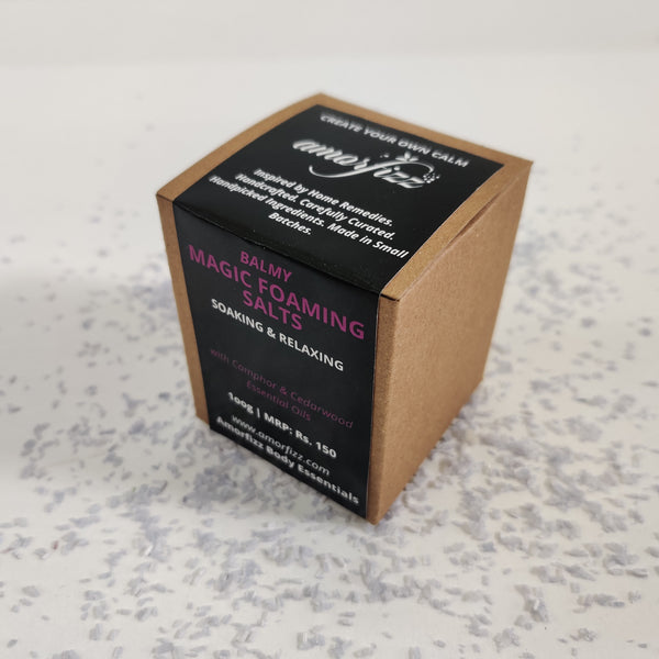 Foaming Salt for Hand & Feet Soak - Balmy