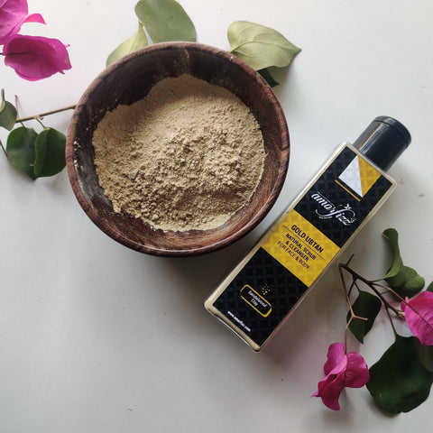 Sandalwood Cleanser for Face & Body - Gold Ubtan