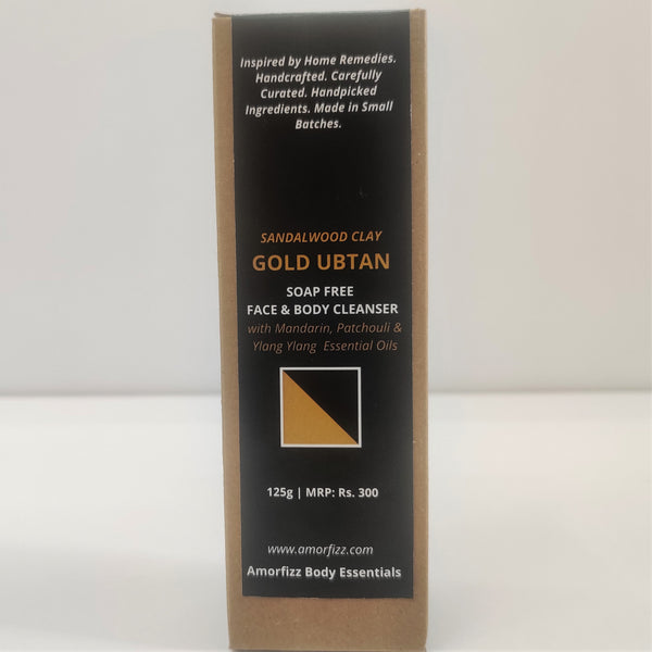 Sandalwood Cleanser for Face & Body - Gold Ubtan