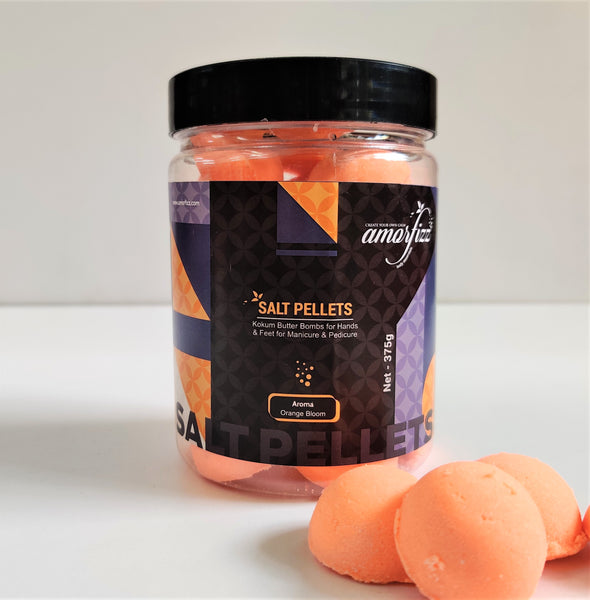 Salt Pellets - Kokum Butter Bombs - Orange Bloom